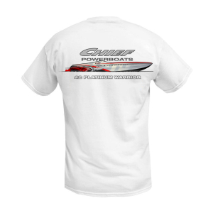 Chief Powerboats 42 Platinum Short Sleeve Performance Graphic T-Shirt