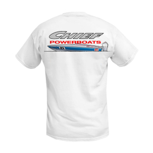 Chief Powerboats - Chief Powerboats 21 Scout Short Sleeve Performance Graphic T-Shirt - Image 1